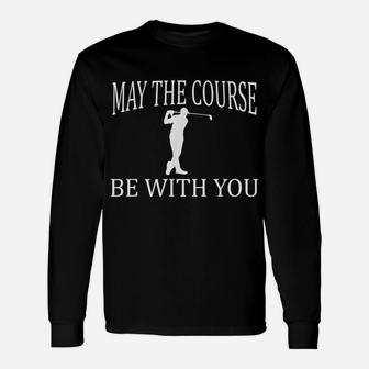 Golf Lovers Father's Day Gift Idea Shirt Golfer Golfing Dad Unisex Long Sleeve | Crazezy