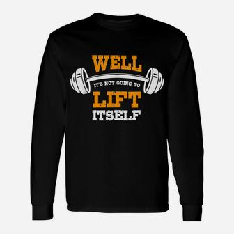 Great Gym Saying Funny Gift Fitness Workout Quote Unisex Long Sleeve | Crazezy CA
