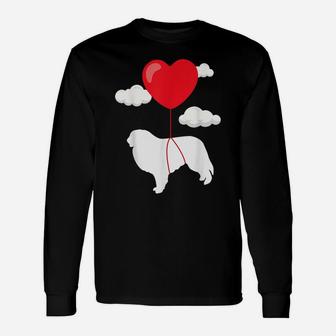 Great Pyrenese Valentine's Day Shirt Gift For Dog Owner Unisex Long Sleeve | Crazezy