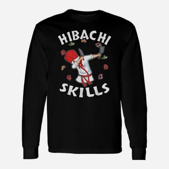 Hibachi Connoisseur Gifts Hibachi Chef Costume Hibachi Grill Unisex Long Sleeve | Crazezy