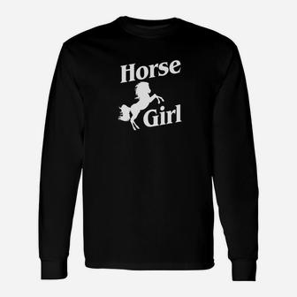 Horse Girl Women Equestrian Horseback Riding Racing Unisex Long Sleeve | Crazezy DE