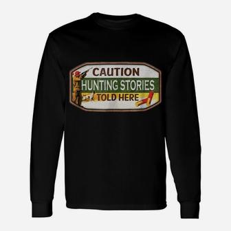 Hunting Stories T Shirt This Could Take A While Unisex Long Sleeve | Crazezy