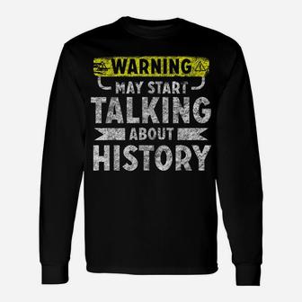 I Love History Shirt Funny History Lover Gift Unisex Long Sleeve | Crazezy CA