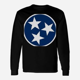 Knoxville Sweatshirt Cute Blue & White Tennessee Flag Knox Unisex Long Sleeve | Crazezy AU