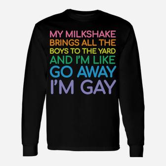 Lesbian Flag Gay Pride Rainbow Lgbt Funny Quote Sweatshirt Unisex Long Sleeve | Crazezy