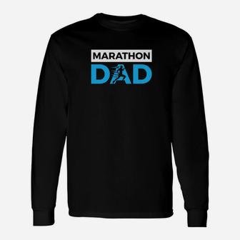 Marathon Dad Funny Sport Running Fathers Day Gift Unisex Long Sleeve | Crazezy AU