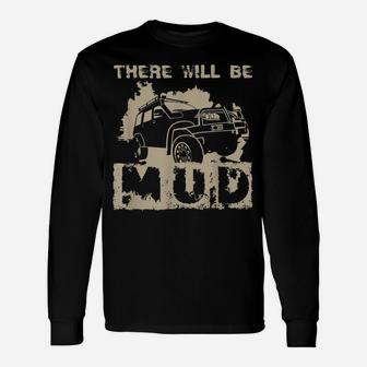 Mens 4X4 Off Road Tshirt | Mudding Gifts 4X4 Offroad Truck Unisex Long Sleeve | Crazezy