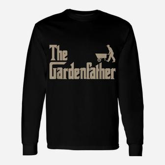 Mens Best Gardening Father Gifts The Gardenfather Men Tee Shirts Unisex Long Sleeve | Crazezy