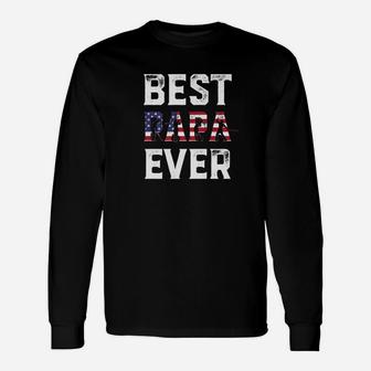 Mens Best Golf Papa Ever Golf Dad Shirt Fathers Day Gift Unisex Long Sleeve | Crazezy