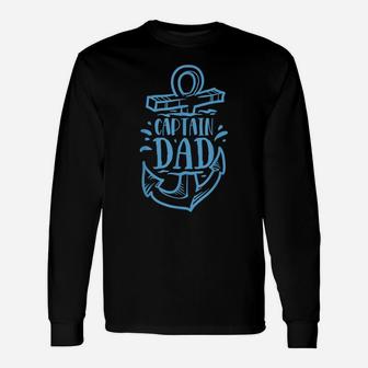 Mens Daddy & Me Daddy's First Mate Matching Father & Son Nautical Unisex Long Sleeve | Crazezy CA