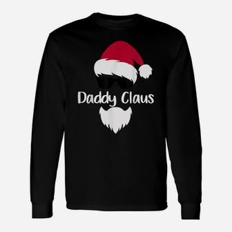 Mens Daddy Claus Christmas Santa Costume Gift Family Xmas Unisex Long Sleeve | Crazezy