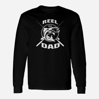 Mens Reel Cool Dad Shirt Fishing 2019 Fathers Day For Men Unisex Long Sleeve | Crazezy