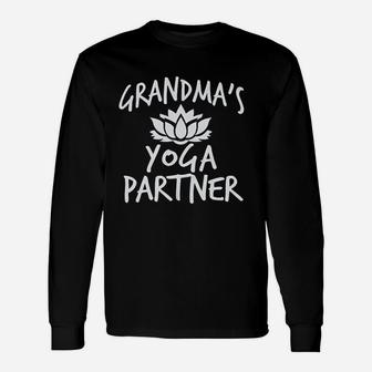 Mommys Grandmas Or Aunties Yoga Partner Unisex Long Sleeve | Crazezy DE