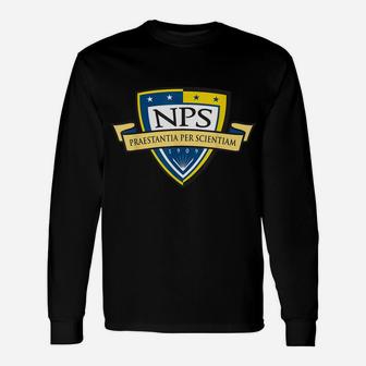 Naval Postgraduate School Nps Navy School Veteran Military Unisex Long Sleeve | Crazezy