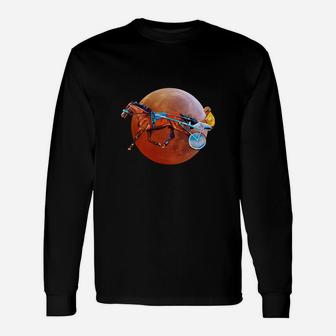 Never Underestimate An Old Man Who Loves Harness Racing Moon Blood Unisex Long Sleeve | Crazezy