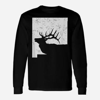 New Mexico Elk Hunting Shirt Unisex Long Sleeve | Crazezy CA