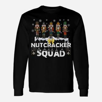 Nutcracker Squad Ballet Dance Matching Family Christmas Xmas Unisex Long Sleeve | Crazezy