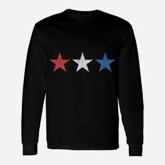 Patriotic 4Th Of July American Flag Stars Sweatshirt Unisex Long Sleeve | Crazezy