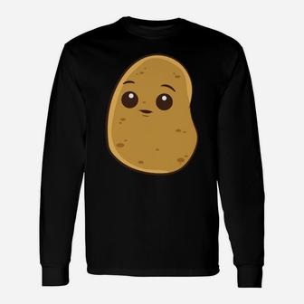 Potatoes I Don't Know I'm Just A Potato Unisex Long Sleeve | Crazezy