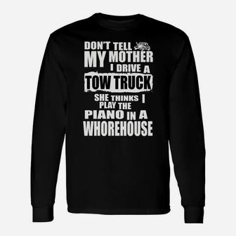 Proud Tow Truck Operator Hoodie Unisex Long Sleeve | Crazezy