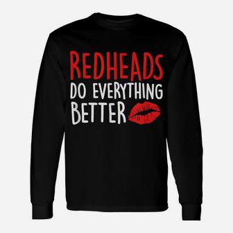 Redhead Gift I Ginger Red Hair Unisex Long Sleeve | Crazezy DE
