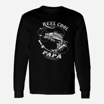 Reel Cool Papa Fishing Nature Lovers Unisex Long Sleeve | Crazezy