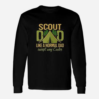Scout Dad Cub Leader Boy Camping Scouting Unisex Long Sleeve | Crazezy