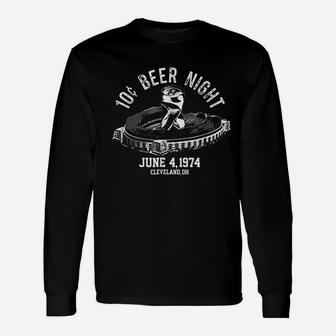 Ten Cent Beer Night Cleveland Cle Baseball Unisex Long Sleeve | Crazezy CA