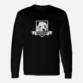 The Walking Bigfoot Funny Camping Birthday Gift Unisex Long Sleeve | Crazezy