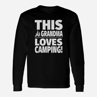 This Grandma Loves Camping Cute Camping Grandma Unisex Long Sleeve | Crazezy AU