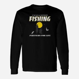 Uncle And Nephew Fishing Partners For Life Unisex Long Sleeve | Crazezy CA