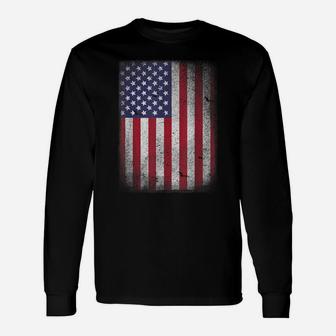 Usa Flag 4Th July American Red White Blue Star Stripes 4 Day Unisex Long Sleeve | Crazezy