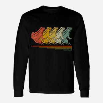 Vintage Animal Frog Lover Retro 70S 80S Graphic Gifts Unisex Long Sleeve | Crazezy UK