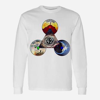 42 Answer To Life Universe And Everything 42 Unisex Long Sleeve | Crazezy