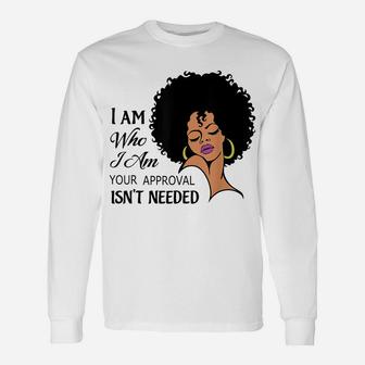 Black Queen Lady Curly Natural Afro African American Ladies Unisex Long Sleeve | Crazezy DE
