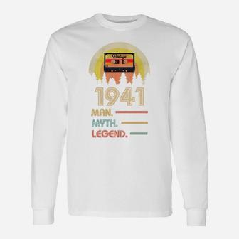 Born 1941 Man Myth Legend Birthday Gifts For 79 Years Old Unisex Long Sleeve | Crazezy DE