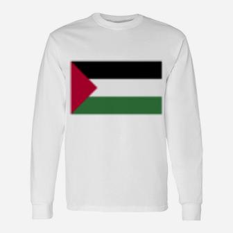 Free Palestine Palestine Flag Sweatshirt Unisex Long Sleeve | Crazezy