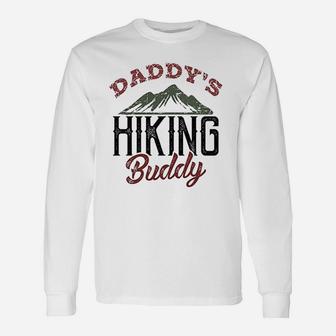 Funny Baby Rompers And Bodysuits Daddy Hiking Buddy Royaltee Camping Unisex Long Sleeve | Crazezy AU