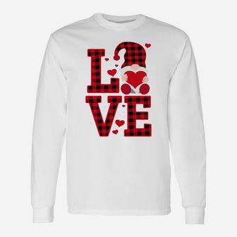 Gnomesvalentine's Day Couple Matching - Gnomes Valentines Sweatshirt Unisex Long Sleeve | Crazezy