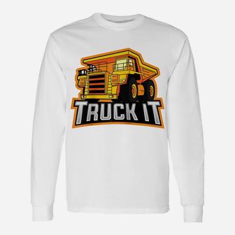 Mining Dump Truck Driver - Haul Truck Operator Gift Raglan Baseball Tee Unisex Long Sleeve | Crazezy