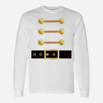 Nutcracker Costume Uniform T-Shirt Matching Toy Soldier Unisex Long Sleeve | Crazezy AU