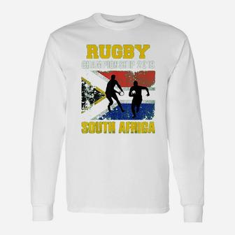 South Africa Rugby World Champions Support Gift Unisex Long Sleeve | Crazezy DE