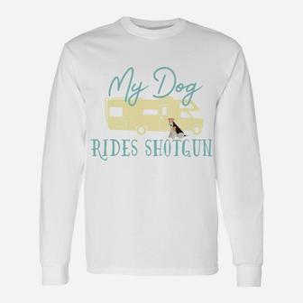 Wire Haired Fox Terrier Dog Rv Funny Camping Unisex Long Sleeve | Crazezy
