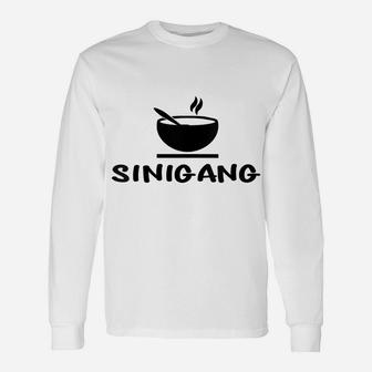 Womens Sinigang Filipino Soup Philippines Pinoy Funny Food Unisex Long Sleeve | Crazezy CA
