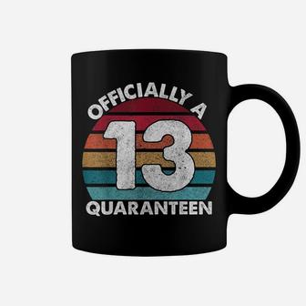 13Th Birthday Officially A Quaranteen Teenager 13 Years Old Coffee Mug | Crazezy