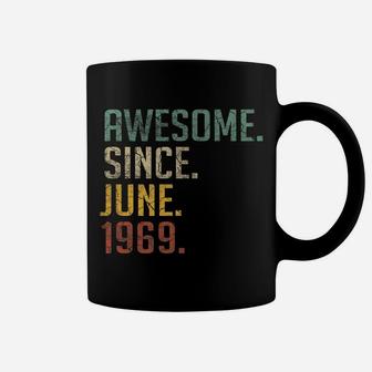 52 Year Old Birthday Awesome Since June 1969 52Nd Birthday Coffee Mug | Crazezy