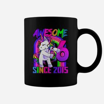 6 Years Old Unicorn Flossing 6Th Birthday Girl Unicorn Party Coffee Mug | Crazezy UK