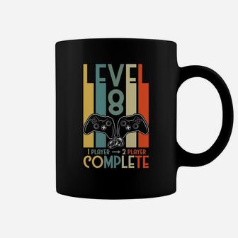 8Th Anniversary Gifts For Him Her Level 8 Complete Wedding Coffee Mug | Crazezy