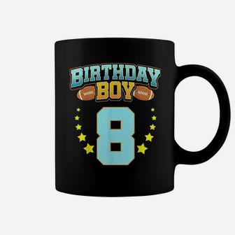 8th Birthday For Boys Football 8 Years Old Kids Gift Coffee Mug | Crazezy UK