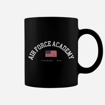 Air Force Academy Co American Flag Usa City Name Coffee Mug | Crazezy